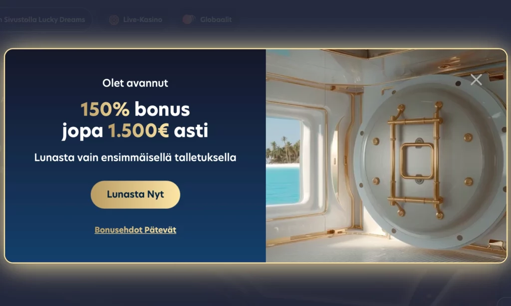 Toinen, kolmas ja neljäs talletus: Jatka voittoputkea
