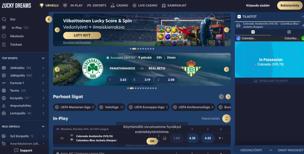 Miksi valita Lucky Dreams Casino?
